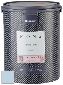 MONS EGGSHELL PAINT – 100% акриловая шелковисто-матовая краска, 7 % блеска цвет NCS S 1015-R90B 