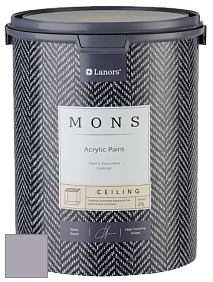 MONS CEILING PAINT – Aбсолютно матовая потолочная краска, 2% блеска цвет NCS S 3010-R50B 
