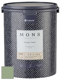 MONS CEILING PAINT – Aбсолютно матовая потолочная краска, 2% блеска цвет NCS S 3020-G30Y 