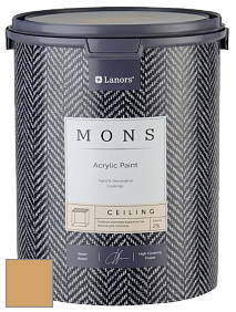 MONS CEILING PAINT – Aбсолютно матовая потолочная краска, 2% блеска цвет MONS 234 Золотой петушок