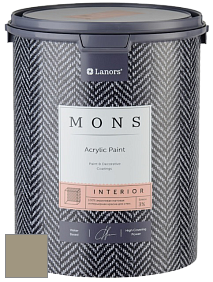 MONS INTERIOR PAINT – 100% акриловая глубоко матовая краска, 3% блеска цвет NCS S 4010-G90Y 