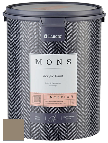 MONS INTERIOR PAINT – 100% акриловая глубоко матовая краска, 3% блеска цвет NCS S 5010-Y10R 