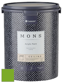 MONS CEILING PAINT – Aбсолютно матовая потолочная краска, 2% блеска цвет NCS S 1080-G30Y 