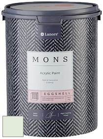 MONS EGGSHELL PAINT – 100% акриловая шелковисто-матовая краска, 7 % блеска цвет NCS S 0510-G20Y 