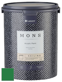 MONS CEILING PAINT – Aбсолютно матовая потолочная краска, 2% блеска цвет NCS S 3065-G10Y 