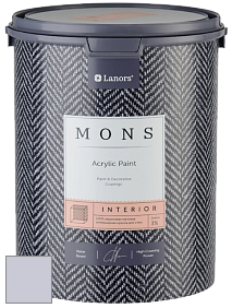 MONS INTERIOR PAINT – 100% акриловая глубоко матовая краска, 3% блеска цвет NCS S 1510-R60B 