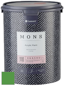 MONS EGGSHELL PAINT – 100% акриловая шелковисто-матовая краска, 7 % блеска цвет NCS S 2070-G20Y 