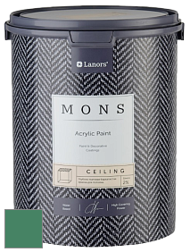 MONS CEILING PAINT – Aбсолютно матовая потолочная краска, 2% блеска цвет NCS S 4040-G 