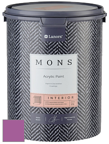 MONS INTERIOR PAINT – 100% акриловая глубоко матовая краска, 3% блеска цвет NCS S 2060-R40B 