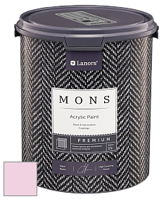MONS PREMIUM PAINT – 100% акриловая интерьерная краска с шелковистым матовым блеском цвет NCS S 0520-R30B 