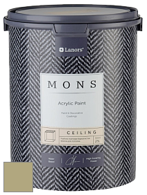 MONS CEILING PAINT – Aбсолютно матовая потолочная краска, 2% блеска цвет NCS S 3020-G80Y 