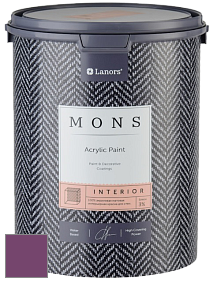 MONS INTERIOR PAINT – 100% акриловая глубоко матовая краска, 3% блеска цвет NCS S 4050-R40B 