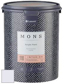 MONS INTERIOR PAINT – 100% акриловая глубоко матовая краска, 3% блеска цвет NCS S 0507-R60B 