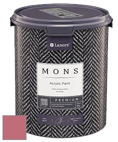 MONS PREMIUM PAINT – 100% акриловая интерьерная краска с шелковистым матовым блеском цвет NCS S 2050-R10B 