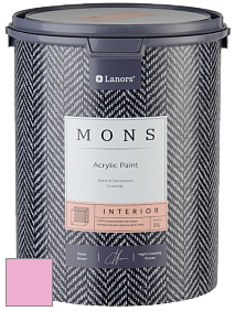 MONS INTERIOR PAINT – 100% акриловая глубоко матовая краска, 3% блеска цвет NCS S 0540-R30B 