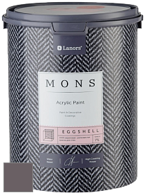 MONS EGGSHELL PAINT – 100% акриловая шелковисто-матовая краска, 7 % блеска цвет NCS S 7005-R20B 