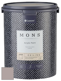 MONS CEILING PAINT – Aбсолютно матовая потолочная краска, 2% блеска цвет MONS 52 Какао