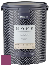 MONS CEILING PAINT – Aбсолютно матовая потолочная краска, 2% блеска цвет NCS S 3055-R30B 