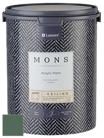 MONS CEILING PAINT – Aбсолютно матовая потолочная краска, 2% блеска цвет NCS S 6020-G10Y 