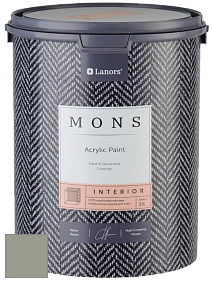MONS INTERIOR PAINT – 100% акриловая глубоко матовая краска, 3% блеска цвет NCS S 4005-G50Y 