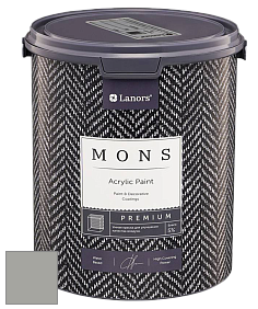 MONS PREMIUM PAINT – 100% акриловая интерьерная краска с шелковистым матовым блеском цвет NCS S 3502-G50Y 