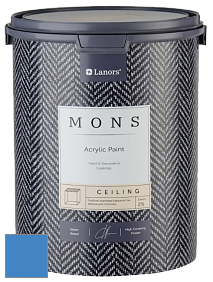 MONS CEILING PAINT – Aбсолютно матовая потолочная краска, 2% блеска цвет NCS S 2060-R80B 