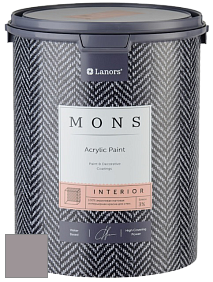 MONS INTERIOR PAINT – 100% акриловая глубоко матовая краска, 3% блеска цвет NCS S 4005-R20B 