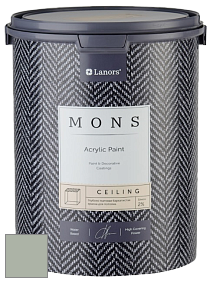 MONS CEILING PAINT – Aбсолютно матовая потолочная краска, 2% блеска цвет MONS 97 Болотный