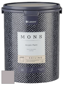 MONS CEILING PAINT – Aбсолютно матовая потолочная краска, 2% блеска цвет NCS S 3005-R20B 
