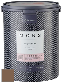 MONS EGGSHELL PAINT – 100% акриловая шелковисто-матовая краска, 7 % блеска цвет NCS S 6020-Y30R 
