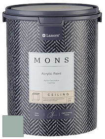 MONS CEILING PAINT – Aбсолютно матовая потолочная краска, 2% блеска цвет NCS S 3010-B90G 