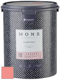 MONS EGGSHELL PAINT – 100% акриловая шелковисто-матовая краска, 7 % блеска цвет NCS S 0550-Y90R 