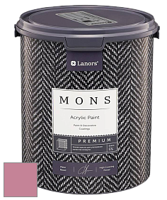 MONS PREMIUM PAINT – 100% акриловая интерьерная краска с шелковистым матовым блеском цвет NCS S 2040-R20B 