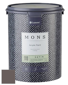 MONS SATIN PAINT – 100% акриловая полуматовая краска, 12% блеска цвет NCS S 7005-Y80R 