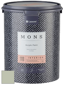MONS INTERIOR PAINT – 100% акриловая глубоко матовая краска, 3% блеска цвет NCS S 2010-G40Y 