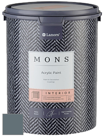 MONS INTERIOR PAINT – 100% акриловая глубоко матовая краска, 3% блеска цвет NCS S 6010-B10G 