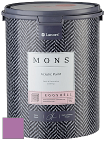 MONS EGGSHELL PAINT – 100% акриловая шелковисто-матовая краска, 7 % блеска цвет NCS S 2050-R40B 
