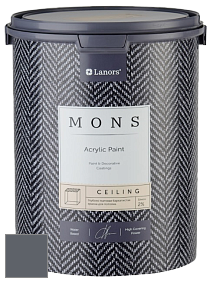 MONS CEILING PAINT – Aбсолютно матовая потолочная краска, 2% блеска цвет NCS S 7005-R80B 