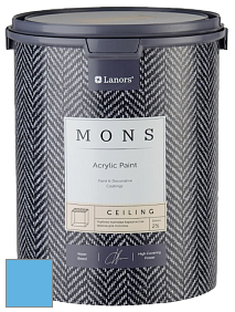 MONS CEILING PAINT – Aбсолютно матовая потолочная краска, 2% блеска цвет NCS S 1050-R90B 