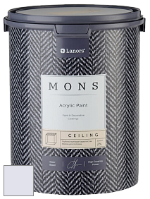 MONS CEILING PAINT – Aбсолютно матовая потолочная краска, 2% блеска цвет NCS S 0510-R60B 