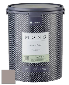 MONS SATIN PAINT – 100% акриловая полуматовая краска, 12% блеска цвет NCS S 4005-Y80R 