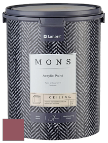 MONS CEILING PAINT – Aбсолютно матовая потолочная краска, 2% блеска цвет NCS S 4040-R10B 
