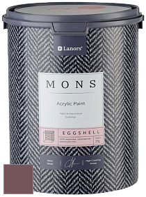MONS EGGSHELL PAINT – 100% акриловая шелковисто-матовая краска, 7 % блеска цвет NCS S 6020-R10B 
