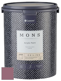 MONS CEILING PAINT – Aбсолютно матовая потолочная краска, 2% блеска цвет NCS S 4030-R20B 