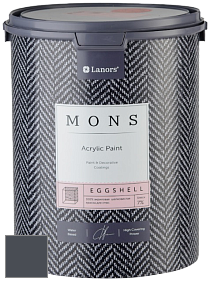 MONS EGGSHELL PAINT – 100% акриловая шелковисто-матовая краска, 7 % блеска цвет MONS 28 Галактика