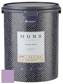 MONS CEILING PAINT – Aбсолютно матовая потолочная краска, 2% блеска цвет MONS 219 Бал
