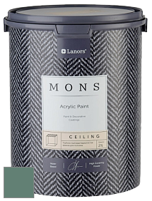 MONS CEILING PAINT – Aбсолютно матовая потолочная краска, 2% блеска цвет NCS S 5020-B90G 