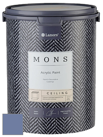 MONS CEILING PAINT – Aбсолютно матовая потолочная краска, 2% блеска цвет NCS S 4030-R70B 