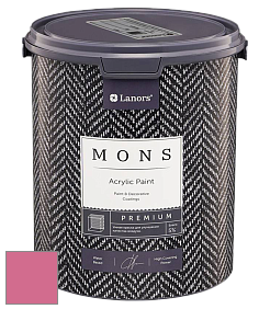 MONS PREMIUM PAINT – 100% акриловая интерьерная краска с шелковистым матовым блеском цвет NCS S 1060-R20B 
