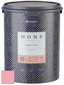 MONS INTERIOR PAINT – 100% акриловая глубоко матовая краска, 3% блеска цвет NCS S 0540-R10B 